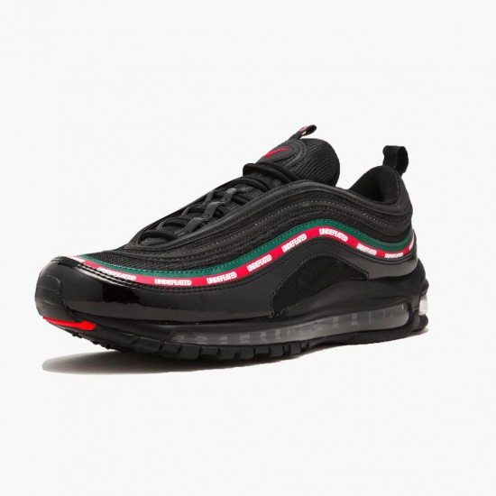 Nike Air Max 97 UNDFTD Black AJ1986 001 Women And Men Running Shoes 