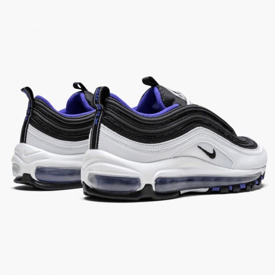 Nike Air Max 97 White Black Persian Violet 921522 102 Women And Men Running Shoes 