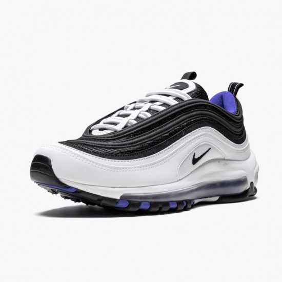 Nike Air Max 97 White Black Persian Violet 921522 102 Women And Men Running Shoes 