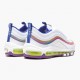 Nike Air Max 97 White Iridescent Stripes CW2456 100 Womens Running Shoes 