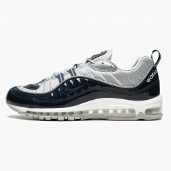 Nike Air Max 98 Supreme Obsidian 844694 400 Women And Men Running Shoes 