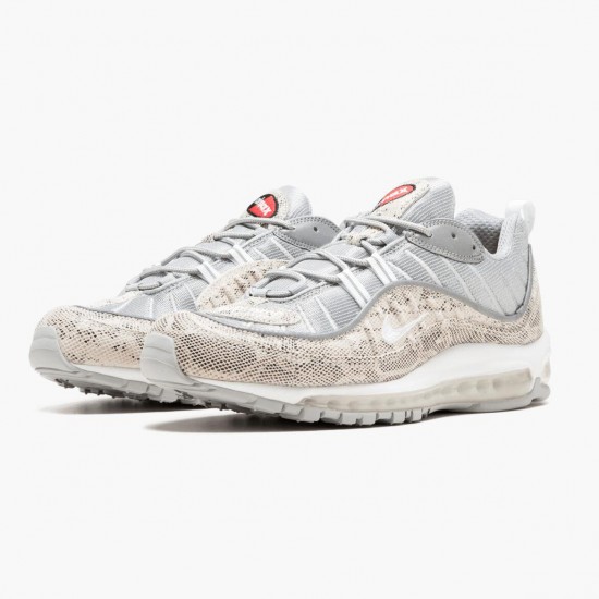 Nike Air Max 98 Supreme Snakeskin 844694 100 Women And Men Running Shoes 