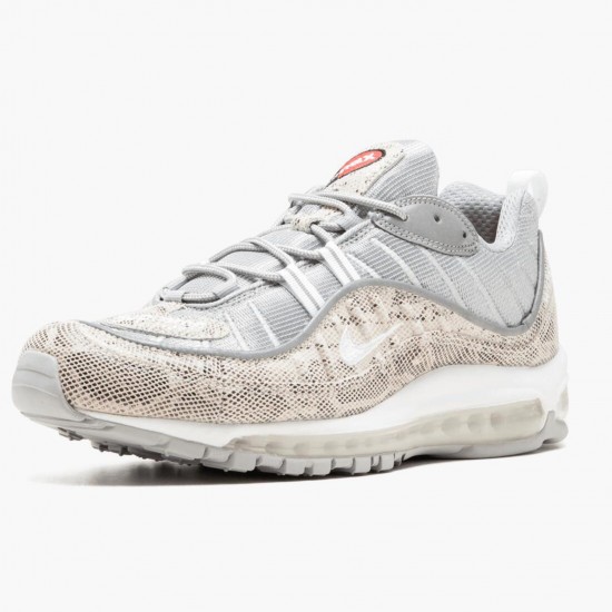 Nike Air Max 98 Supreme Snakeskin 844694 100 Women And Men Running Shoes 