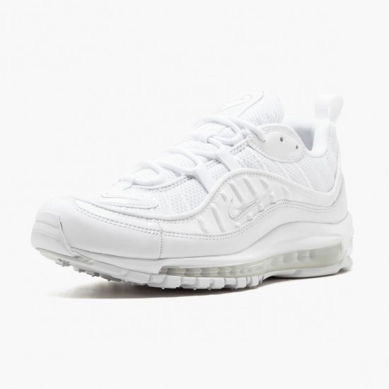 Nike Air Max 98 White 640744 106 Women And Men Running Shoes 