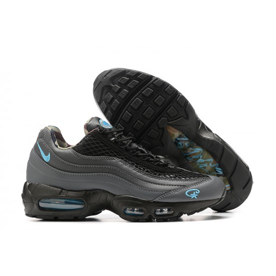 Air Max 95 TT Aegean Storm Grey Black FB2709-002 Running Shoes Men's