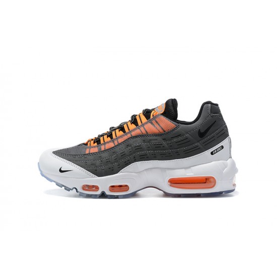 Air Max 95 TT Grey White Orange DD1871-001 Running Shoes Men's