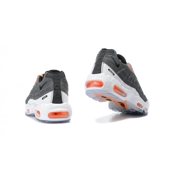 Air Max 95 TT Grey White Orange DD1871-001 Running Shoes Men's