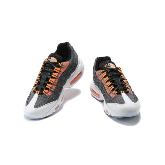 Air Max 95 TT Grey White Orange DD1871-001 Running Shoes Men's