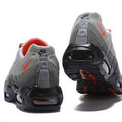 Air Max 95 OG Grey Red AT2865-100 Running Shoes Men's