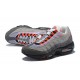 Air Max 95 OG Grey Red AT2865-100 Running Shoes Men's