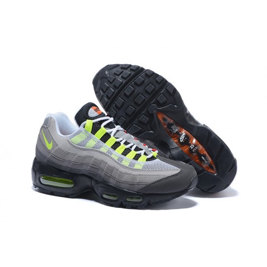 Air Max 95 OG QS Blacksafety Orangevolt 810374-078 Running Shoes Women's/Men's