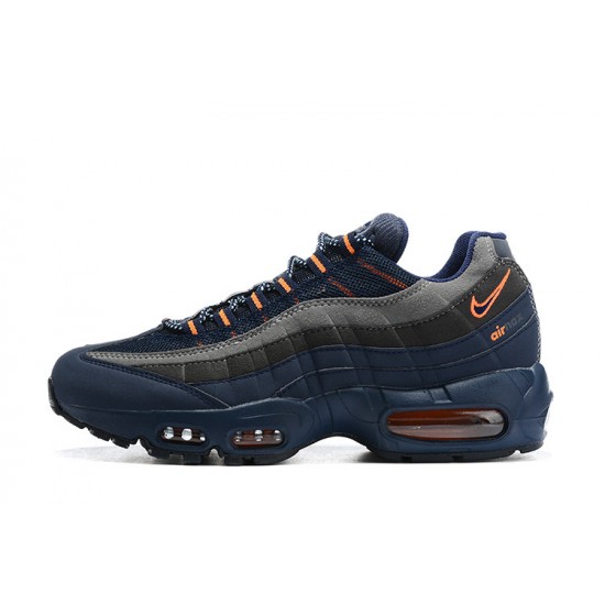 Air Max 95 TT Black Blue CW7477-400 Running Shoes Men's