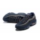 Air Max 95 TT Black Blue CW7477-400 Running Shoes Men's