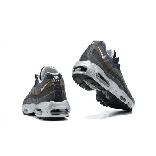 Air Max 95 TT Black Blue DH8075-001 Running Shoes Men's