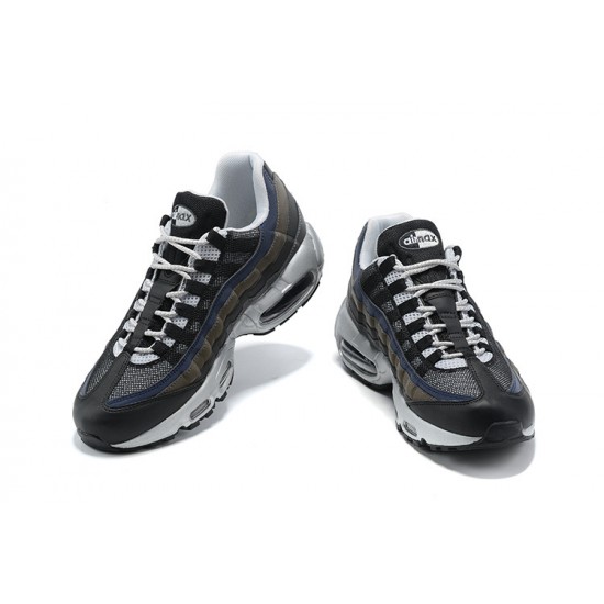 Air Max 95 TT Black Blue DH8075-001 Running Shoes Men's