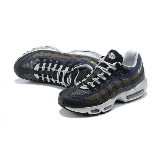 Air Max 95 TT Black Blue DH8075-001 Running Shoes Men's