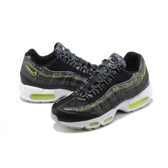 Air Max 95 TT Black Green CV6899-001 Running Shoes Men's