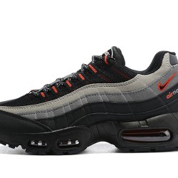 Air Max 95 TT Black Grey Red CW7477-001 Running Shoes Men's