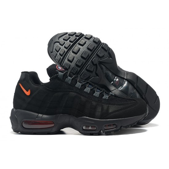 Air Max 95 TT Black Orange DV5672-001 Running Shoes Men's