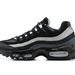 Air Max 95 TT Black White and Grey Running Shoes Men's 