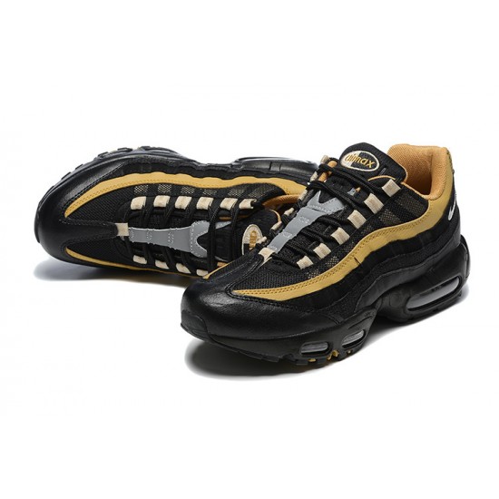 Air Max 95 TT Black Yellow DM0012-600 Running Shoes Men's