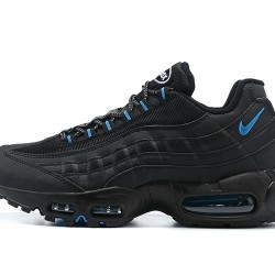 Air Max 95 TT Black and Blue Running Shoes Men's