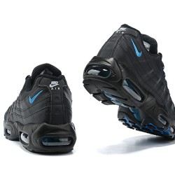 Air Max 95 TT Black and Blue Running Shoes Men's