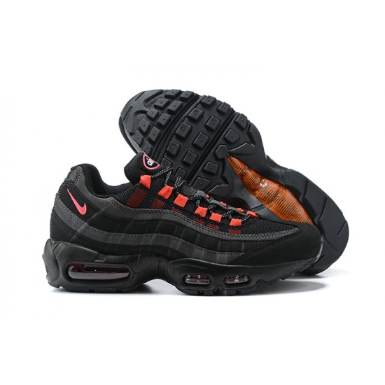 Air Max 95 TT Black and Red Running Shoes Men's