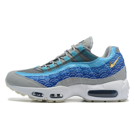 Air Max 95 TT Blue Grey White CW7992-001 Running Shoes Men's