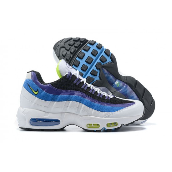 Air Max 95 TT Blue White DD9600-100 Running Shoes Men's