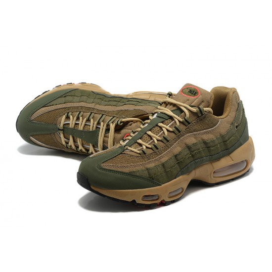 Air Max 95 TT Brown Green DQ8570-200 Running Shoes Men's