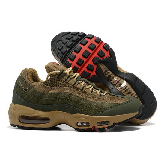 Air Max 95 TT Brown Green DQ8570-200 Running Shoes Men's