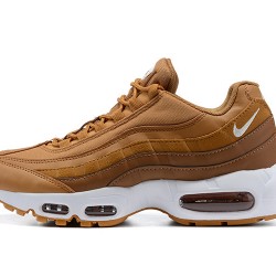 Air Max 95 TT Brown and White Running Shoes Men's