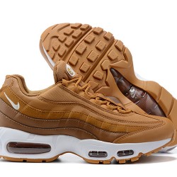 Air Max 95 TT Brown and White Running Shoes Men's