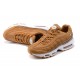 Air Max 95 TT Brown and White Running Shoes Men's