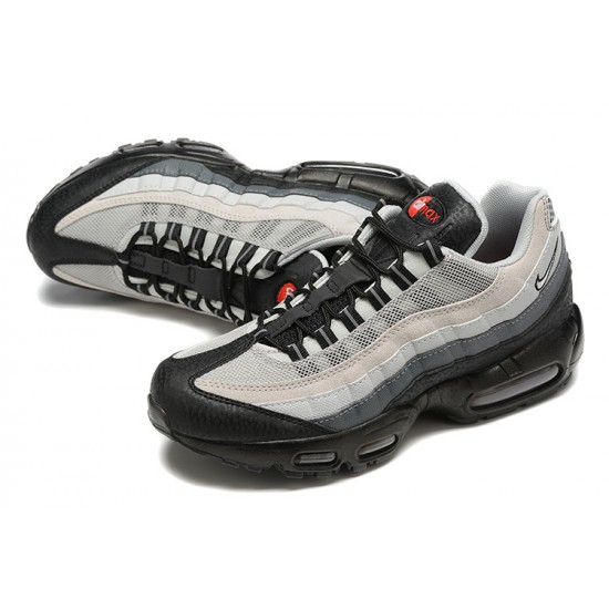 Air Max 95 TT Grey Black DQ3979-001 Running Shoes Men's