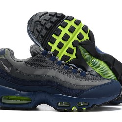 Air Max 95 TT Grey Blue and Black Black DA1504-400  Running Shoes Men's