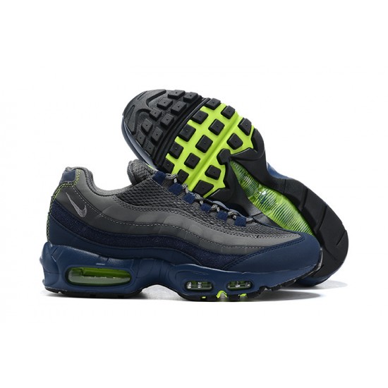 Air Max 95 TT Grey Blue and Black Black DA1504-400  Running Shoes Men's