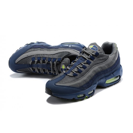 Air Max 95 TT Grey Blue and Black Black DA1504-400  Running Shoes Men's