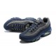 Air Max 95 TT Grey Blue and Black Black DA1504-400  Running Shoes Men's