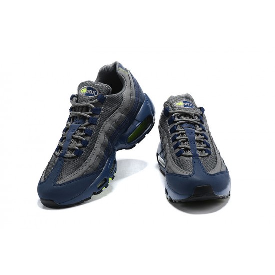 Air Max 95 TT Grey Blue and Black Black DA1504-400  Running Shoes Men's