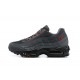 Air Max 95 TT Grey Red and Black Running Shoes Men's