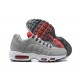 Air Max 95 TT Grey White and Red Running Shoes Men's