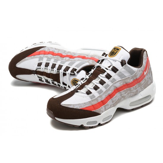 Air Max 95 TT Social FC Grey Red DQ9016-001 Running Shoes Men's