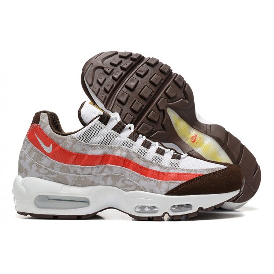 Air Max 95 TT Social FC Grey Red DQ9016-001 Running Shoes Men's