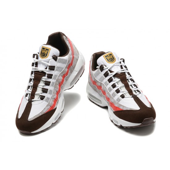 Air Max 95 TT Social FC Grey Red DQ9016-001 Running Shoes Men's