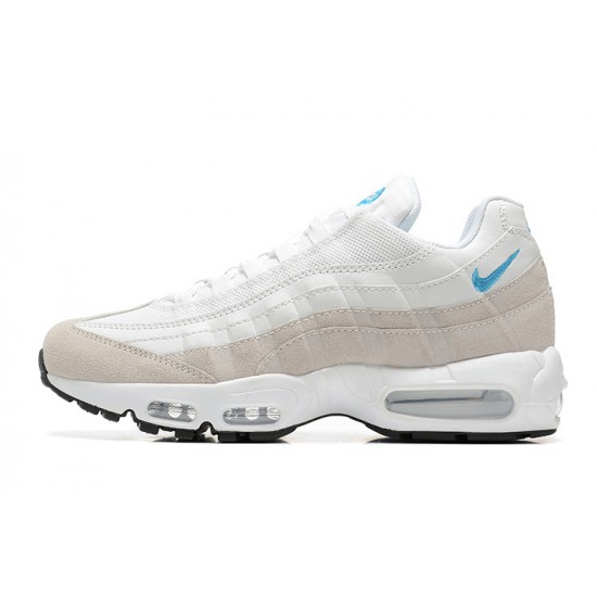 Air Max 95 TT White Blue DJ9981-100 Running Shoes Men's