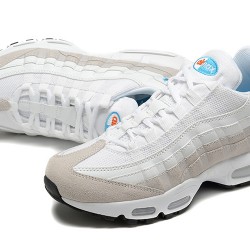 Air Max 95 TT White Blue DJ9981-100 Running Shoes Men's