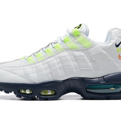 Air Max 95 TT White Blue DX1819-100 Running Shoes Men's