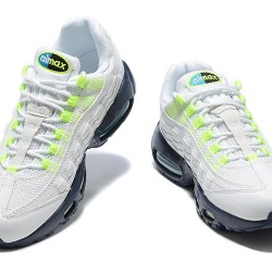 Air Max 95 TT White Blue DX1819-100 Running Shoes Men's